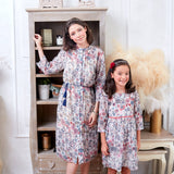 (Mommy & Me) Floral Tunic Dress (woman size)