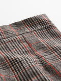 Wales Check Zip Back Skirt