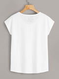 Floral Print Tee