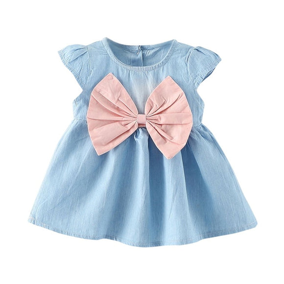 Toddler Baby Girls dress lovely  Bowknot