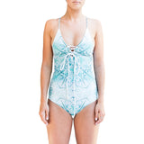 Sea Gypsy One Piece ~ Sea Floral Blue