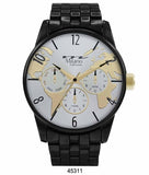 50MM Milano Expressions Metal Band Watch - 4531