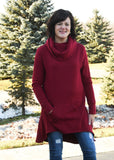 !!!Warehouse Moving Sale!!! Fur Lined Sweatshirt Tunic- NO MAP!!