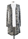 Gray Leopard Favorite Cardigan