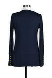 RTS! Navy Snap Cardigan