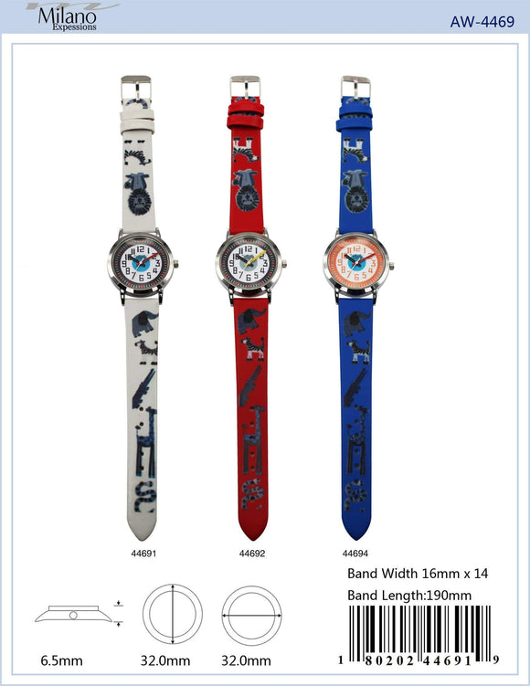 32MM Milano Expressions Kids Watch with Animal