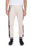 RALLY TRACK PANTS- BEIGE