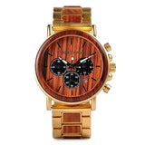 P09 Wood and Stainless Steel Watches