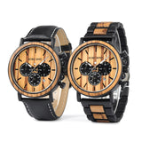 P09 Wood and Stainless Steel Watches