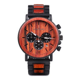 P09 Wood and Stainless Steel Watches