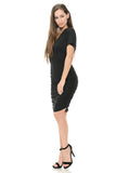 Diamante Fashion Women's Dress - Style D189