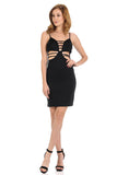 Diamante Fashion Women's Dress - Style D327