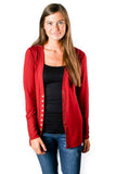 RTS! Wine Snap Cardigan
