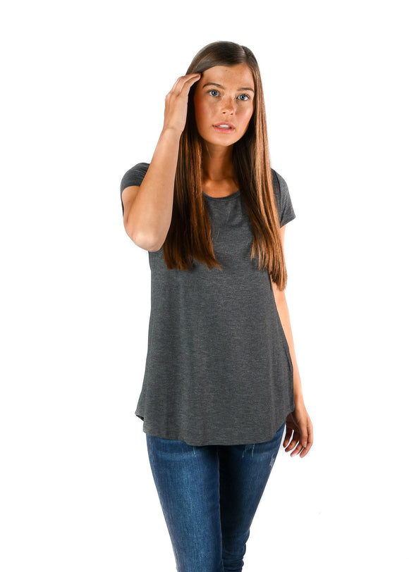 Charcoal Favorite Tee