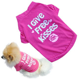 Pet Puppy Summer Printing Dog Clothes Breathable Shirt Small Dog Costume