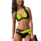 Bikini Swimming Set Bathing Suit  Women High Waist Bikini Swimsuit Swimwear Thong Brazilian