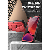 For iPhone 11 Case 6.1" (2019 Release) Pro Full-Body Rugged Holster Cover with Built-in Screen Protector & Kickstand