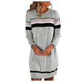 Hot Sale Autumn And Winter Women's dress Fashion Long Sleeve