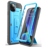 For iPhone 11 Pro Max Case 6.5" (2019)  Full-Body Rugged Holster Cover with Built-in Screen Protector & Kickstand