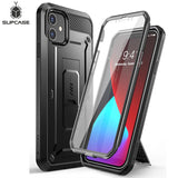 For iPhone 12 Case 12 Pro Case 6.1"(2020) UB Pro Full-Body Rugged Holster Cover with Built-in Screen Protector&Kickstand