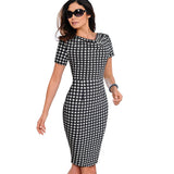 Women Vintage Wear to Work Elegant Business Party