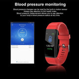 ID115 Smart Bracelet Fitness Tracker Pedometer Waterproof Sleep Monitor