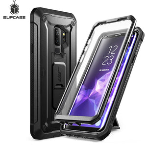 For Samsung Galaxy S9 Plus Unicorn Beetle UB Pro Shockproof Rugged Case Cover with Built-in Screen Protector