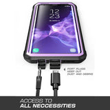 For Samsung Galaxy S9 Plus Unicorn Beetle UB Pro Shockproof Rugged Case Cover with Built-in Screen Protector