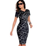 Women Vintage Wear to Work Elegant Business Party