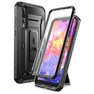 For Huawei P20 Pro Case UB Pro Heavy Duty Full-Body Rugged Peotective Case with Built-in Screen Protector & Kickstand