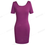 Summer Sexy Wide Neckline Dresses Club Party Bodycon