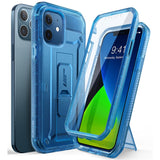 For iPhone 12 Case 12 Pro Case 6.1"(2020) UB Pro Full-Body Rugged Holster Cover with Built-in Screen Protector&Kickstand