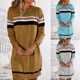 Hot Sale Autumn And Winter Women's dress Fashion Long Sleeve