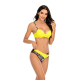 Set Women Swimwear Low Waist  Bathing Suit Swimsuit Summer