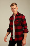 New Men Lumberjack Shirt Gentlemen High Quality Cotton Soft New Season 2021 Casual Multicolor