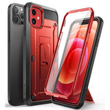 For iPhone 12 Case 12 Pro Case 6.1"(2020) UB Pro Full-Body Rugged Holster Cover with Built-in Screen Protector&Kickstand