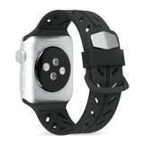 Sports Silicone Band for Apple watch 6 SE 5 4 3 2 40mm 44mm 42 38 smart watch Bracelet For iWatch Series 6 5 4