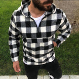 New Men Shirt Lumberjack Colorful 2021 Regular Fit Good Quality Cotton S M L XL Hooded Zipped