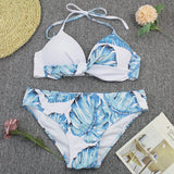 Sexy Set Swimwear Women Swimsuits Bathing Suit Women Halter