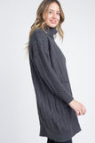 Women's Loose Fit Turtleneck Sweater