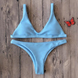 NEW Women Push-up Padded Bra Bandage Bikini Set