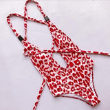 New Arrival Women Leopard Bikini Push-Up Padded