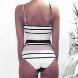 New Arrival Womens Swimsuit Stripe Print Bikinis