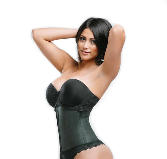 Sweet Look Latex Sport Girdle Corset - RM08