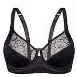 Full Figure Semi Sheer Bra Sassa Mode Marvelous