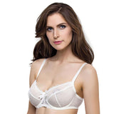 Bridal Full Figure Sheer Lace Bra Lauma Sparkling