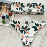 Sexy Bikinis Women Swimwear Floral Print Tankini