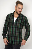 DeepSEA Zipper Long Sleeve Lumberjack Shirt 2101312