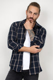 DeepSEA Zipper Long Sleeve Lumberjack Shirt 2101312