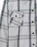 STM Lumberjack Shirt Thick Laser Cast Gray Stripes